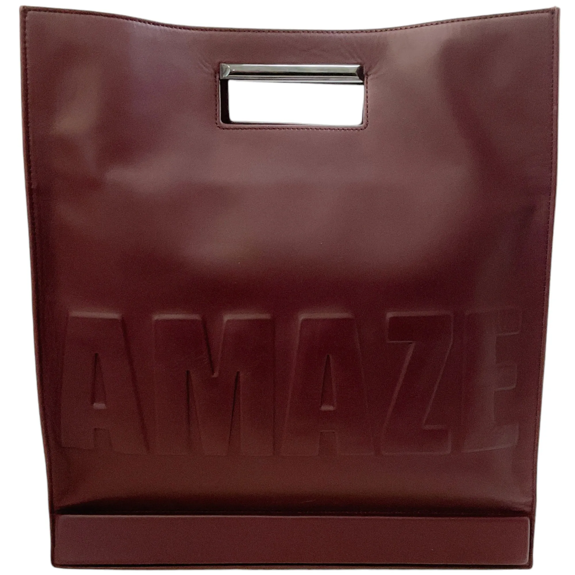 3.1 Phillip Lim Burgundy Leather Totes Amaze Bag