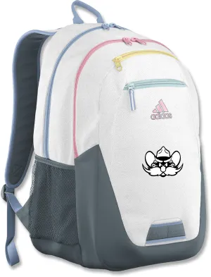 Adidas Texas Tech 2 Color Raider Red "Foundation 6" Backpack