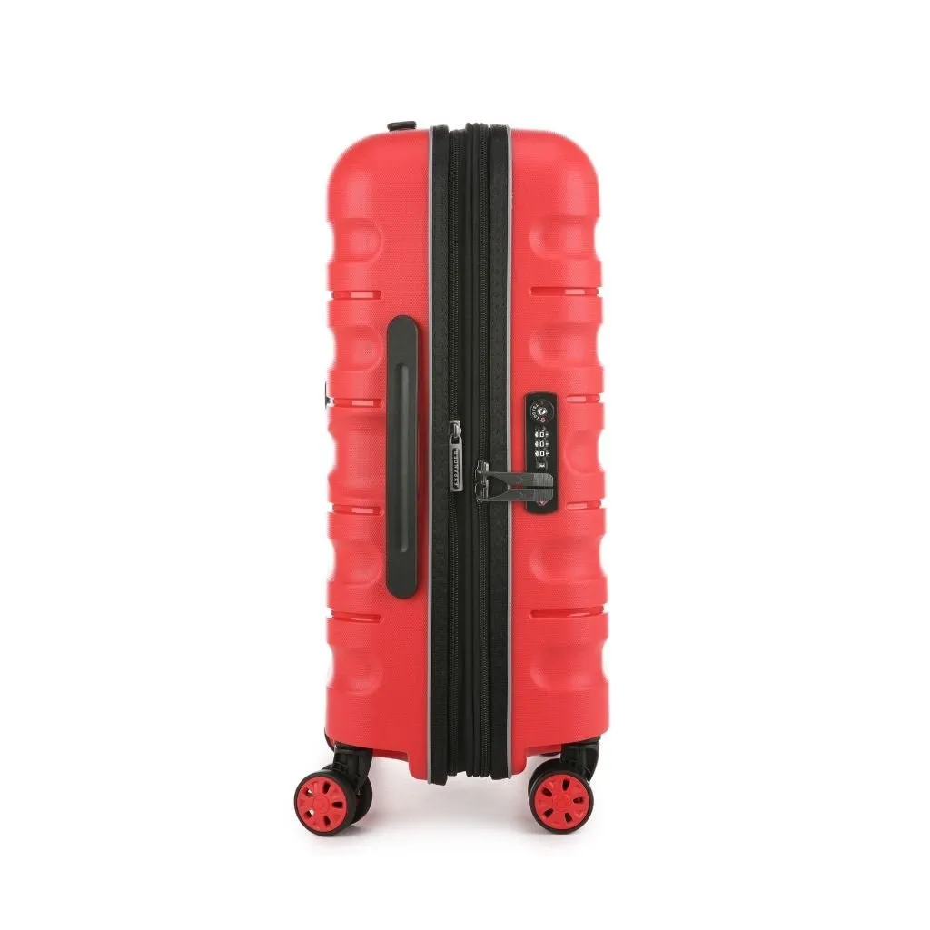 Antler Lincoln 56cm Carry On Hardsided Luggage - Red