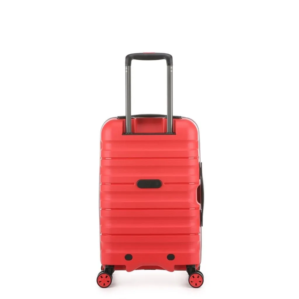 Antler Lincoln 56cm Carry On Hardsided Luggage - Red