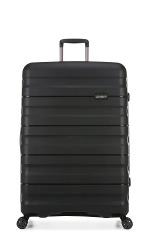 Antler - Lincoln Large 80cm Hardside 4 Wheel Suitcase - Black