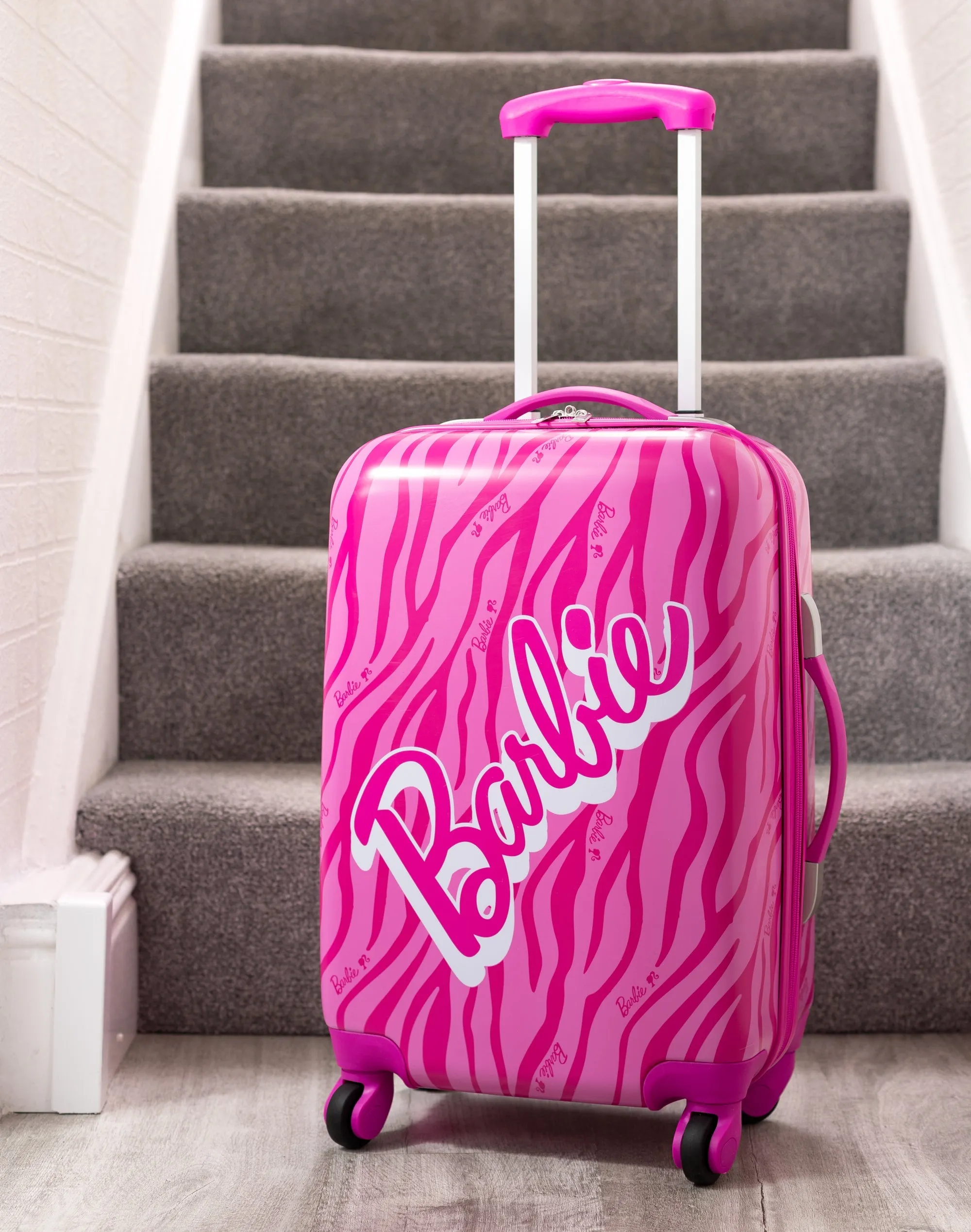 Barbie Girls Pink Large Suitcase