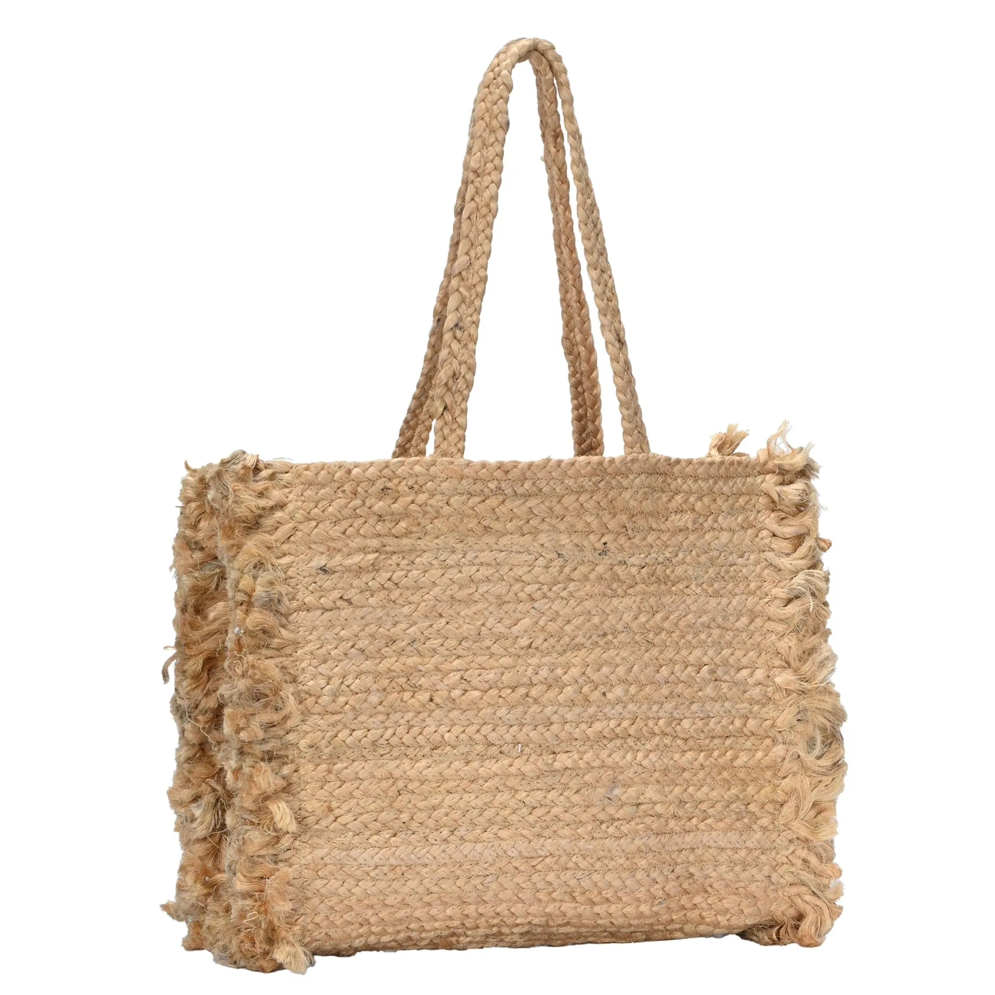 BGAIN173 "Beach" Straw Tote