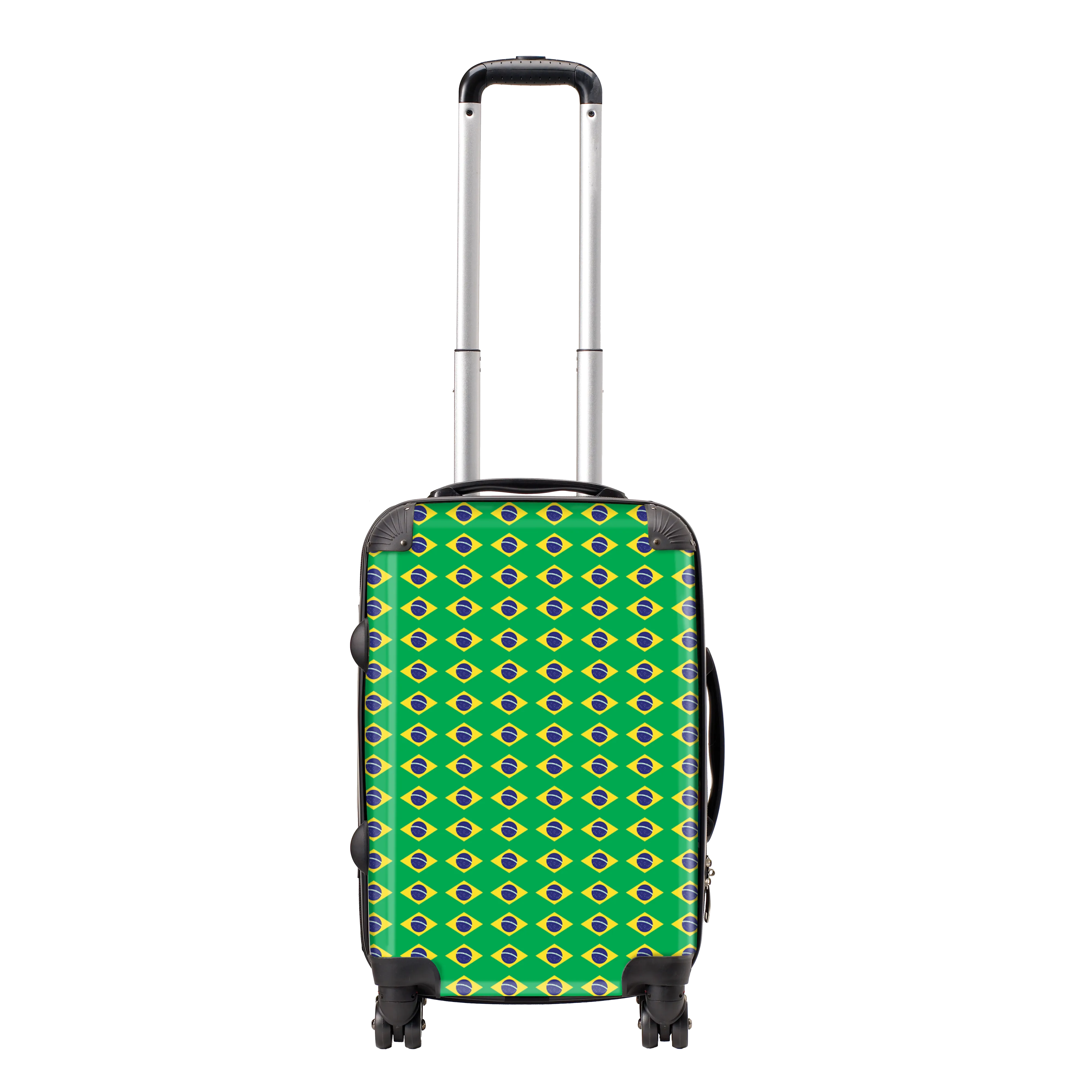 Brazil Repeat Flag Luggage