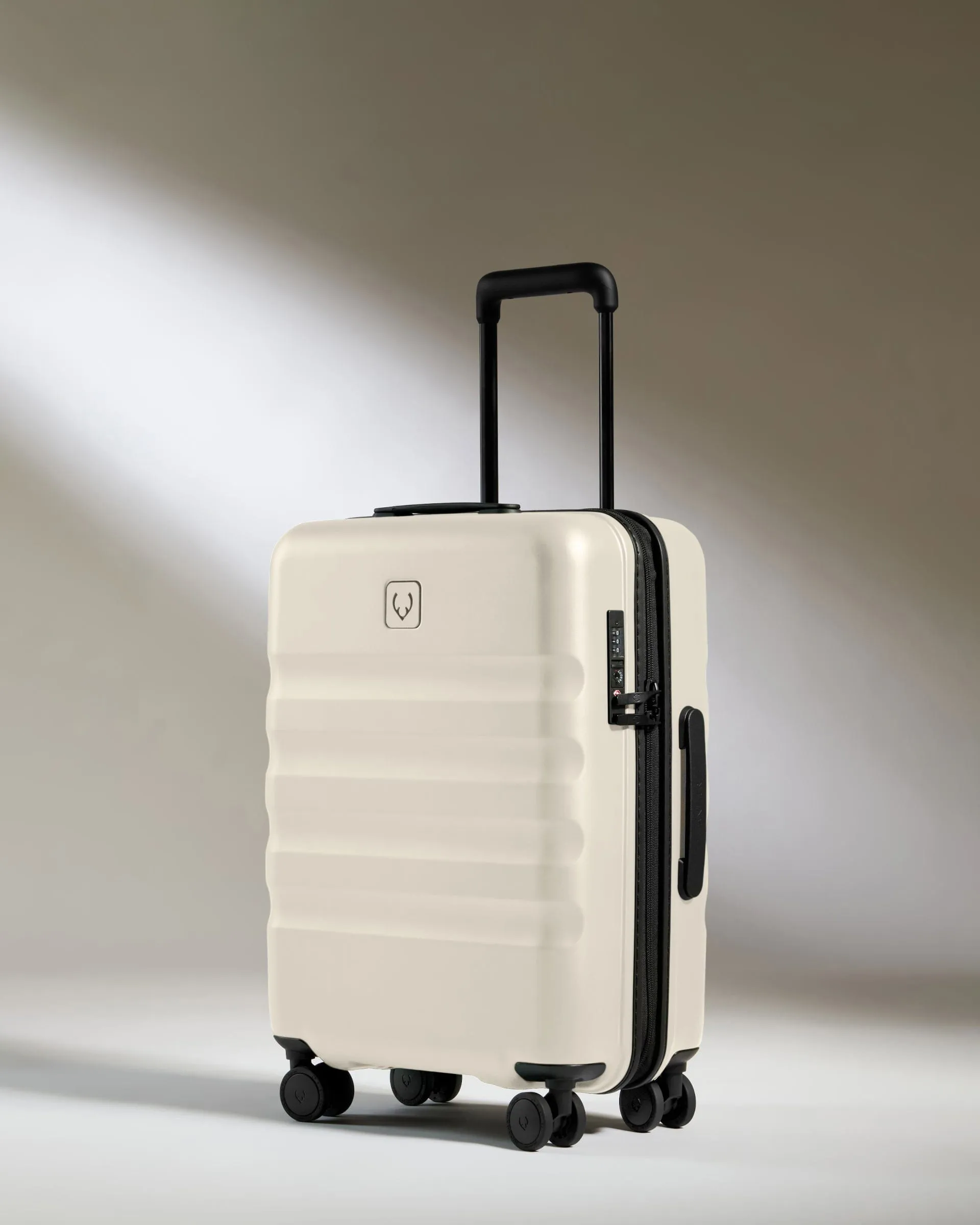 Cabin Suitcase in Taupe - Icon Stripe