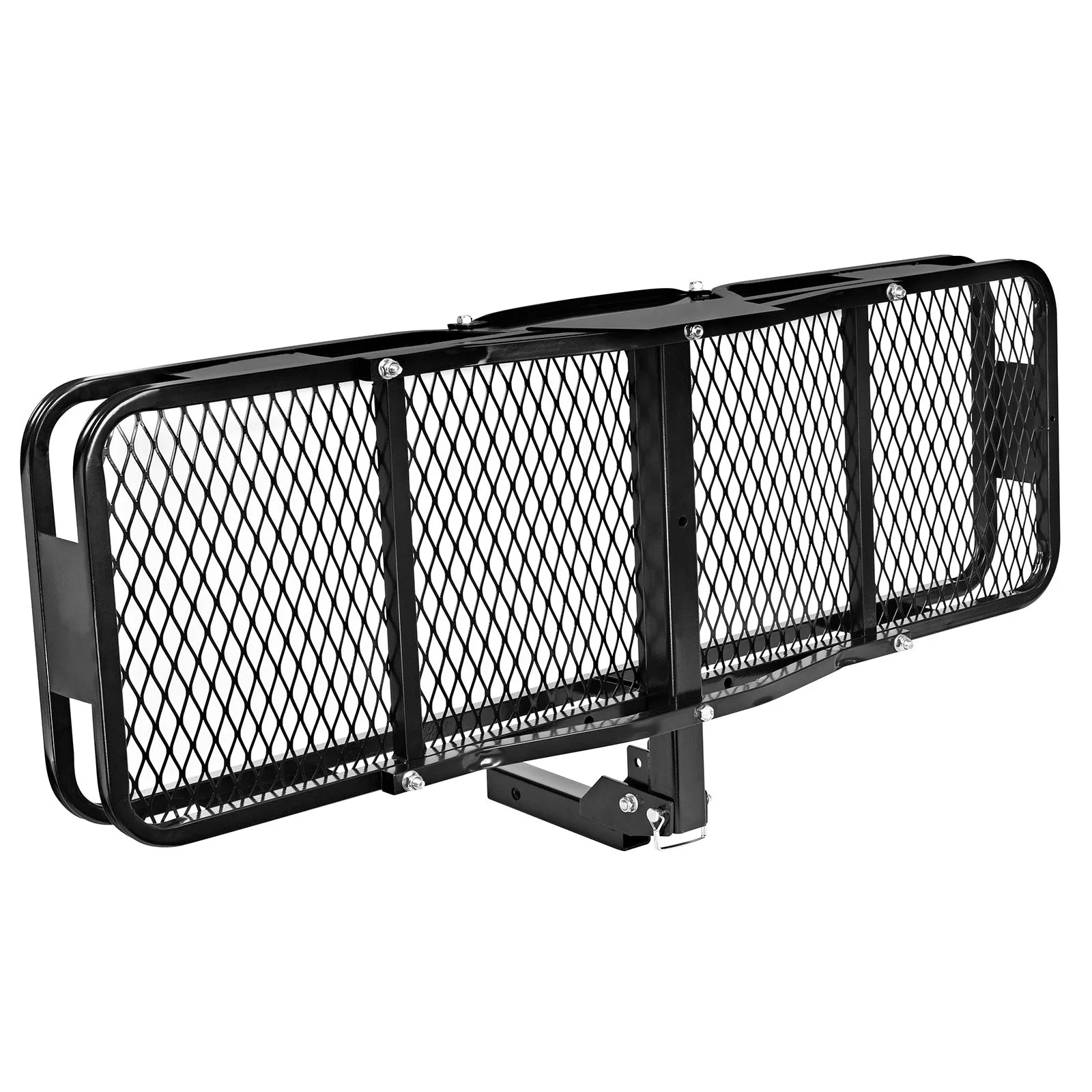 Cargo Carrier 60" x 20" Folding Hauler Hitch Mount Rack 2" Receiver