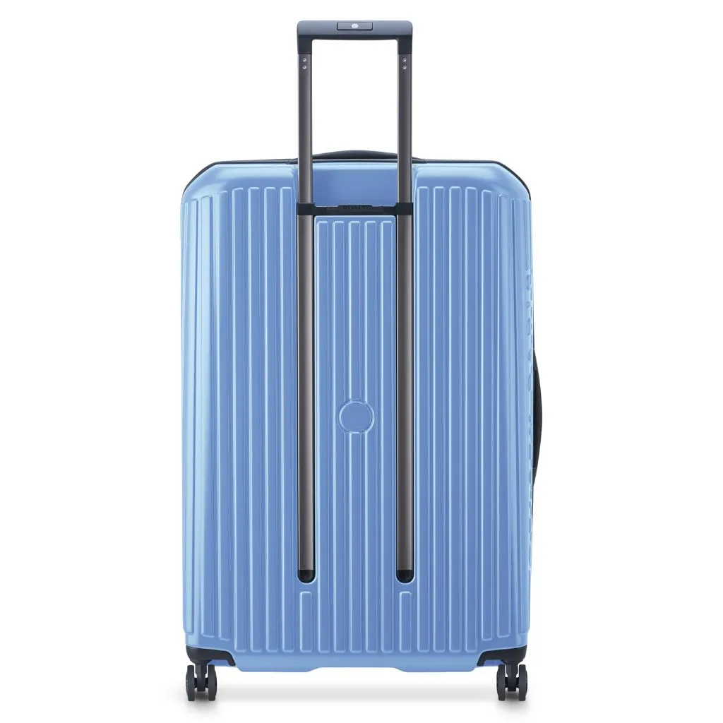 Delsey Securitime ZIP Top Opening 76cm Large Exp Luggage - Blue