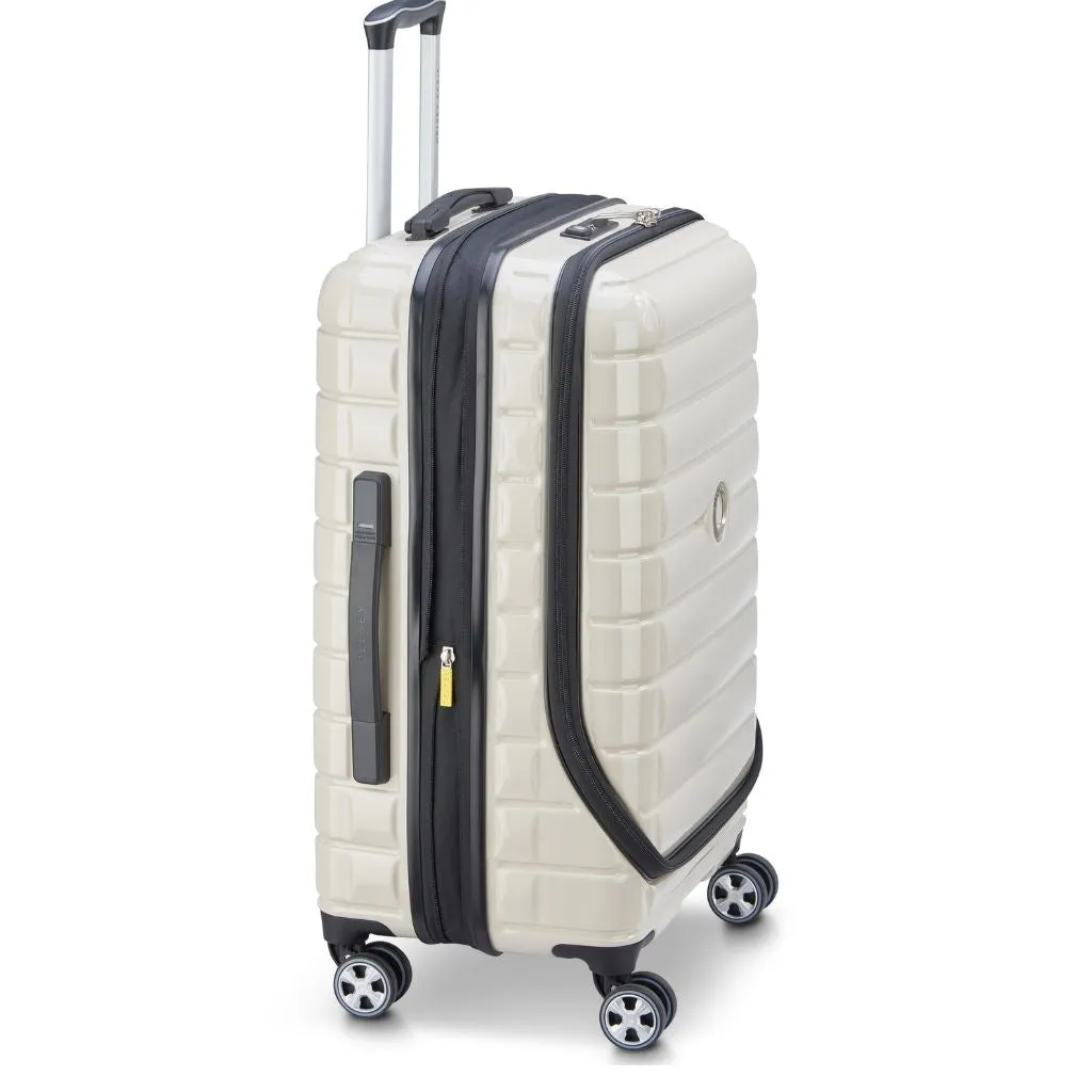 Delsey Shadow 66cm Top Loader Medium Luggage - Ivory