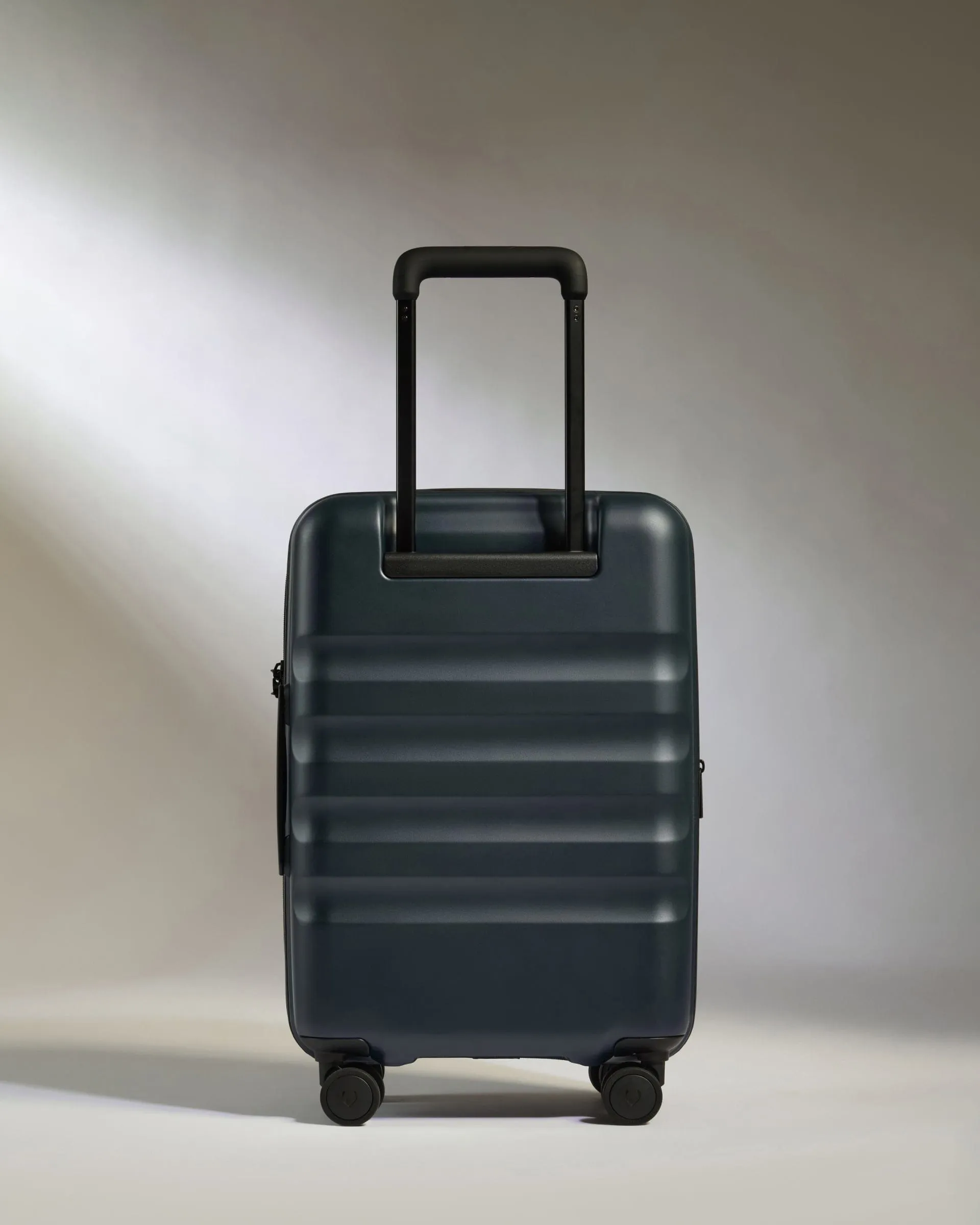 Expandable Cabin Suitcase in Indigo Blue - Icon Stripe