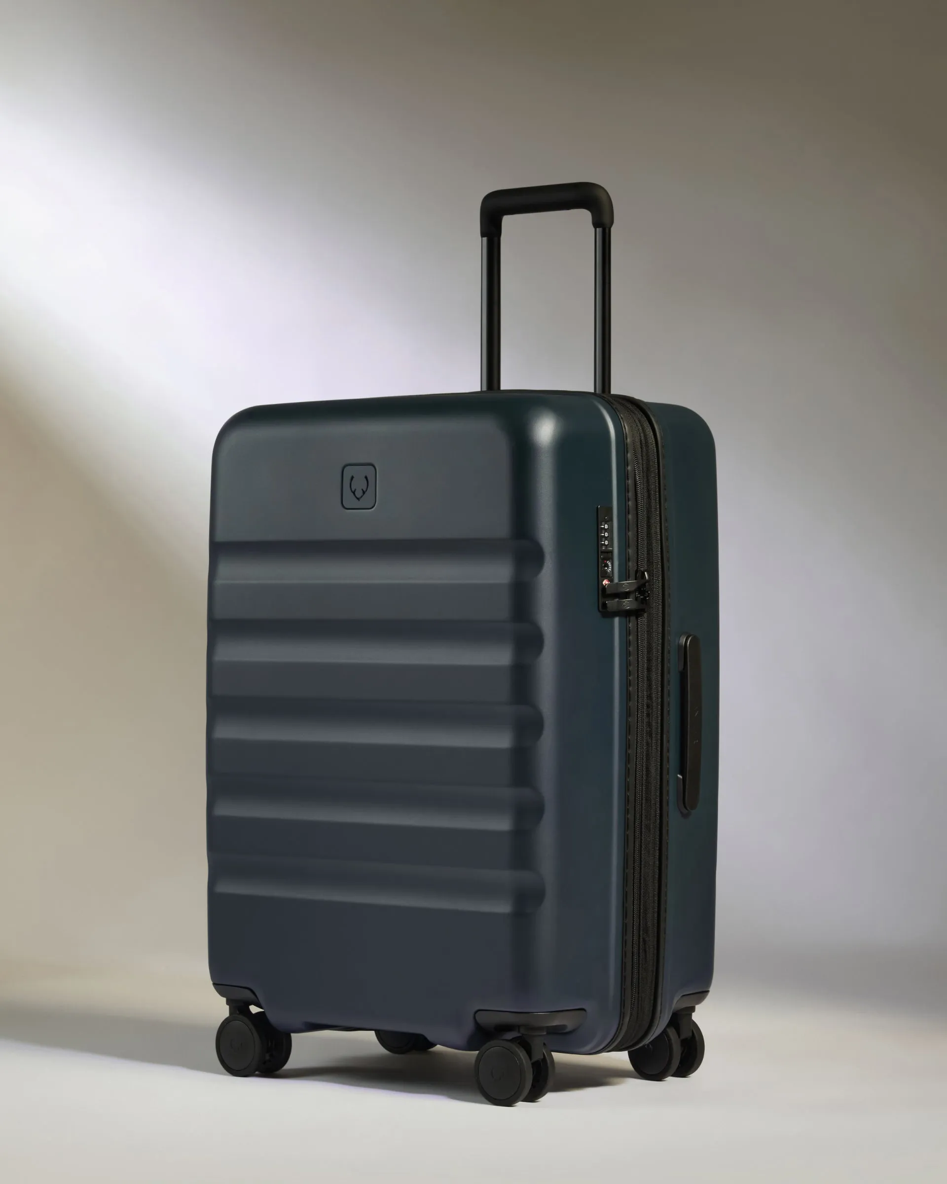 Expander Cabin Suitcase Set in Indigo Blue - Icon Stripe