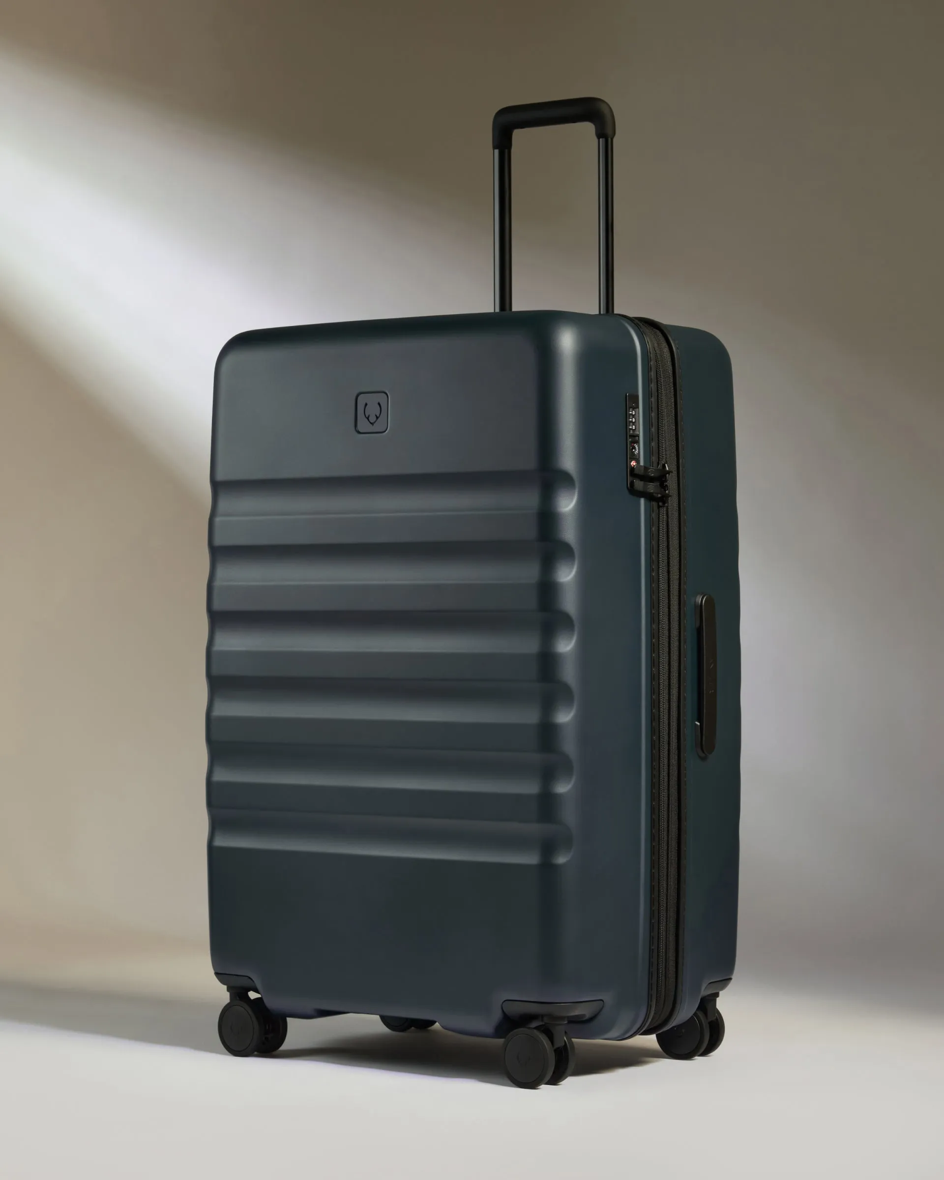 Expander Cabin Suitcase Set in Indigo Blue - Icon Stripe