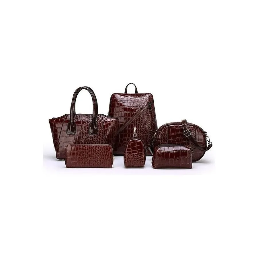 Exquisite CrocLux Composite Totes & Shoulderbags