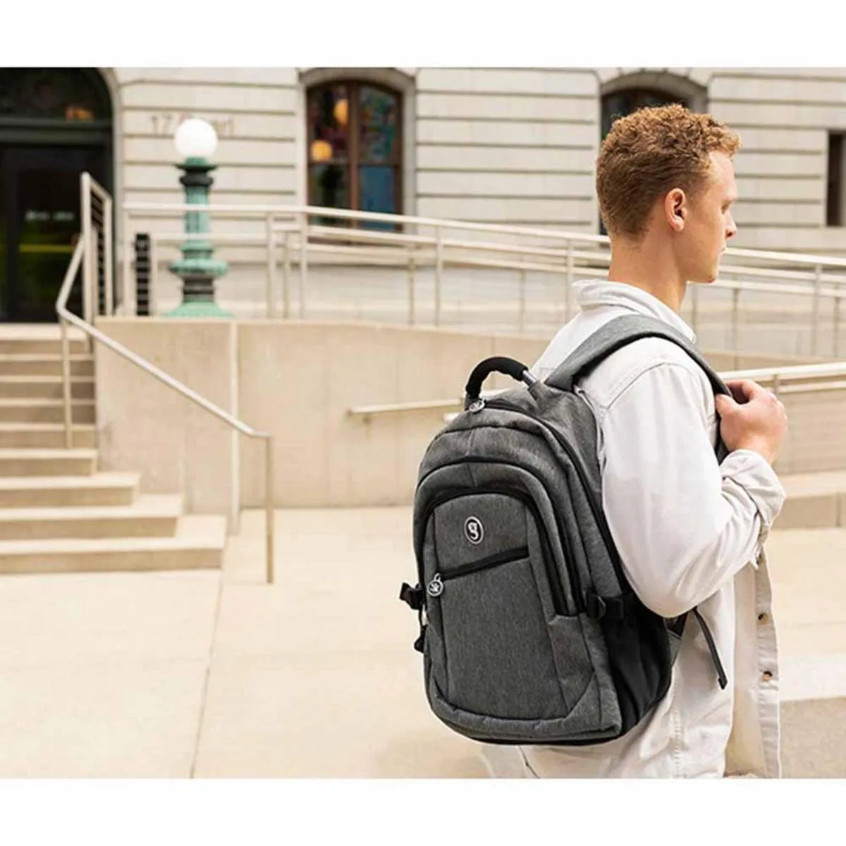 Geckobrands Elevate Backpack - Navy