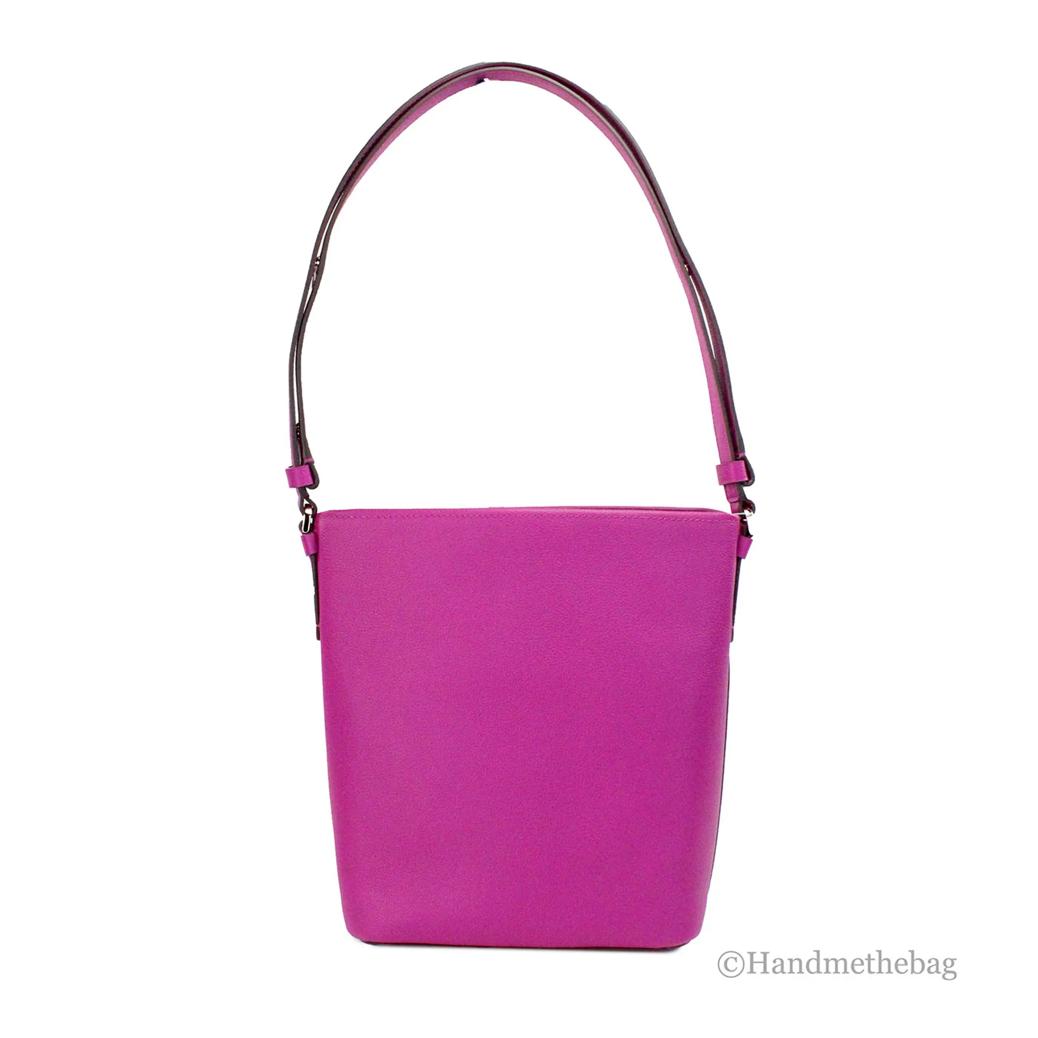 Kate Spade Elsie Small Baja Rose Leather Bucket Bag