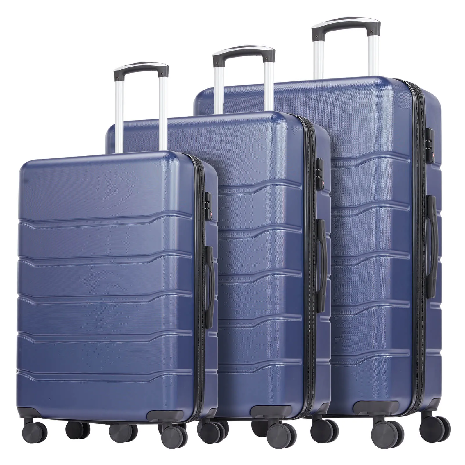 Lightweight Trolley Case - 20/24/28 inches, with TSA lock, portable, for travelling, business trips