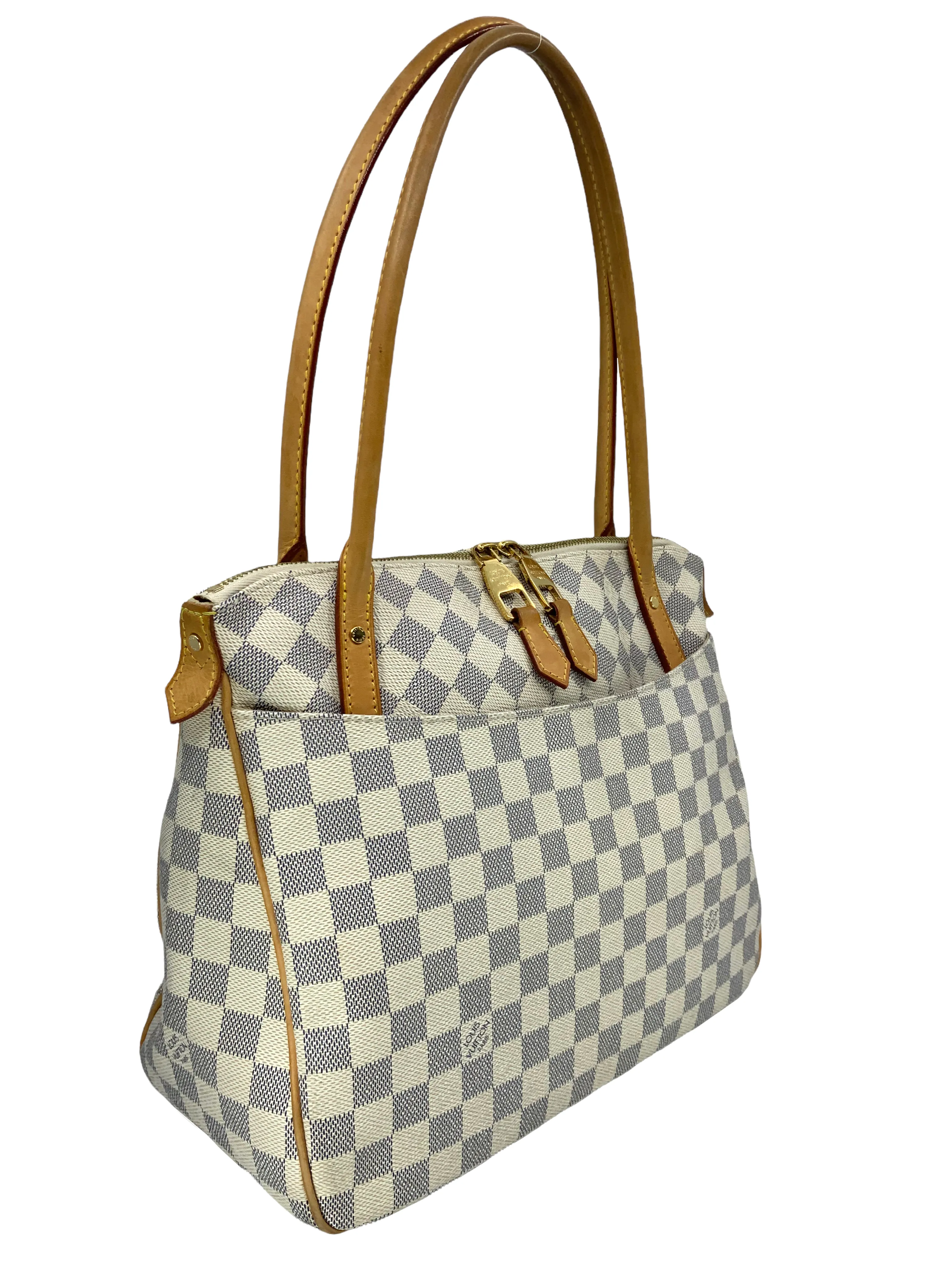 Louis Vuitton Damier Azur Figheri PM Handbag