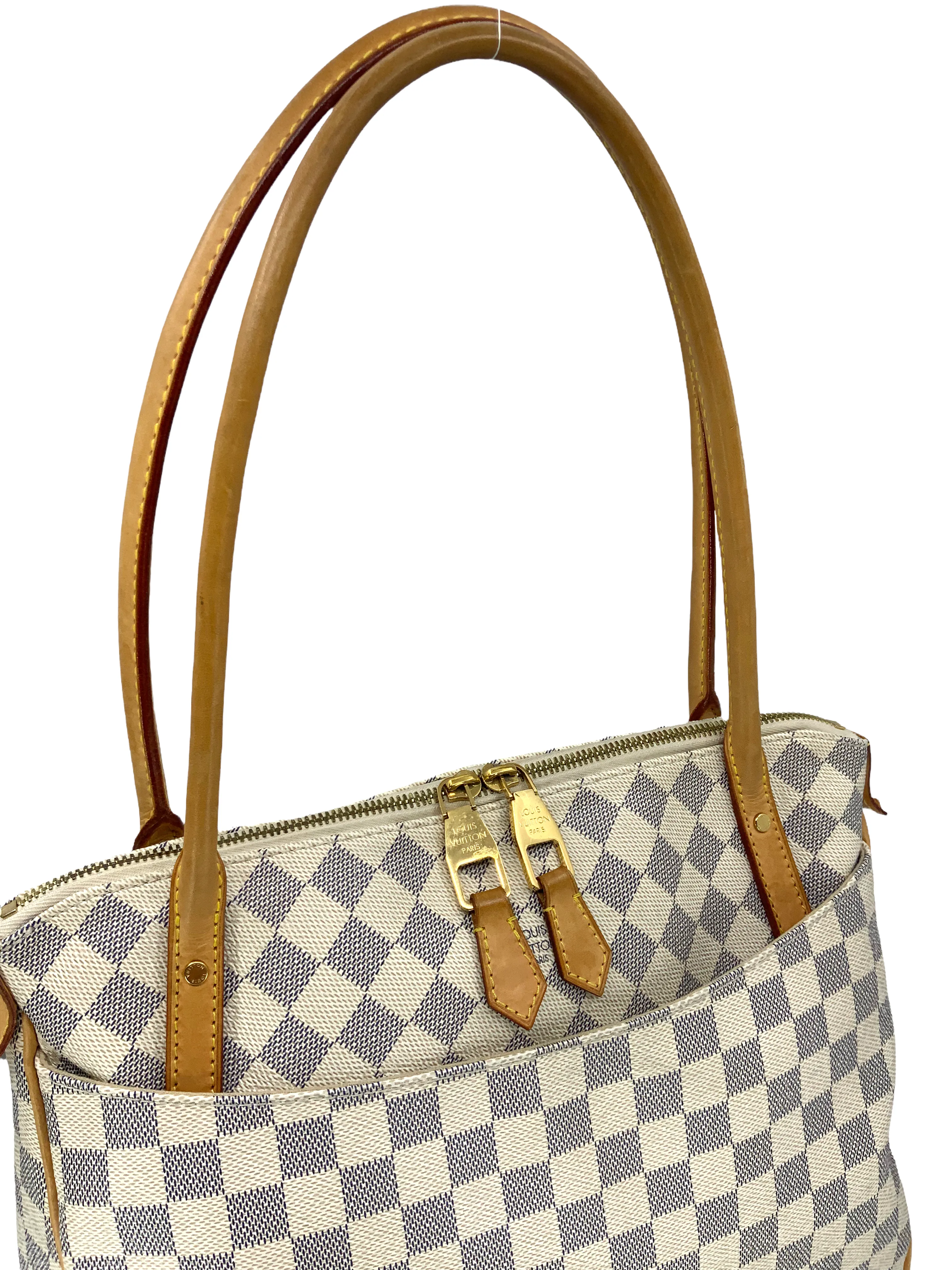 Louis Vuitton Damier Azur Figheri PM Handbag