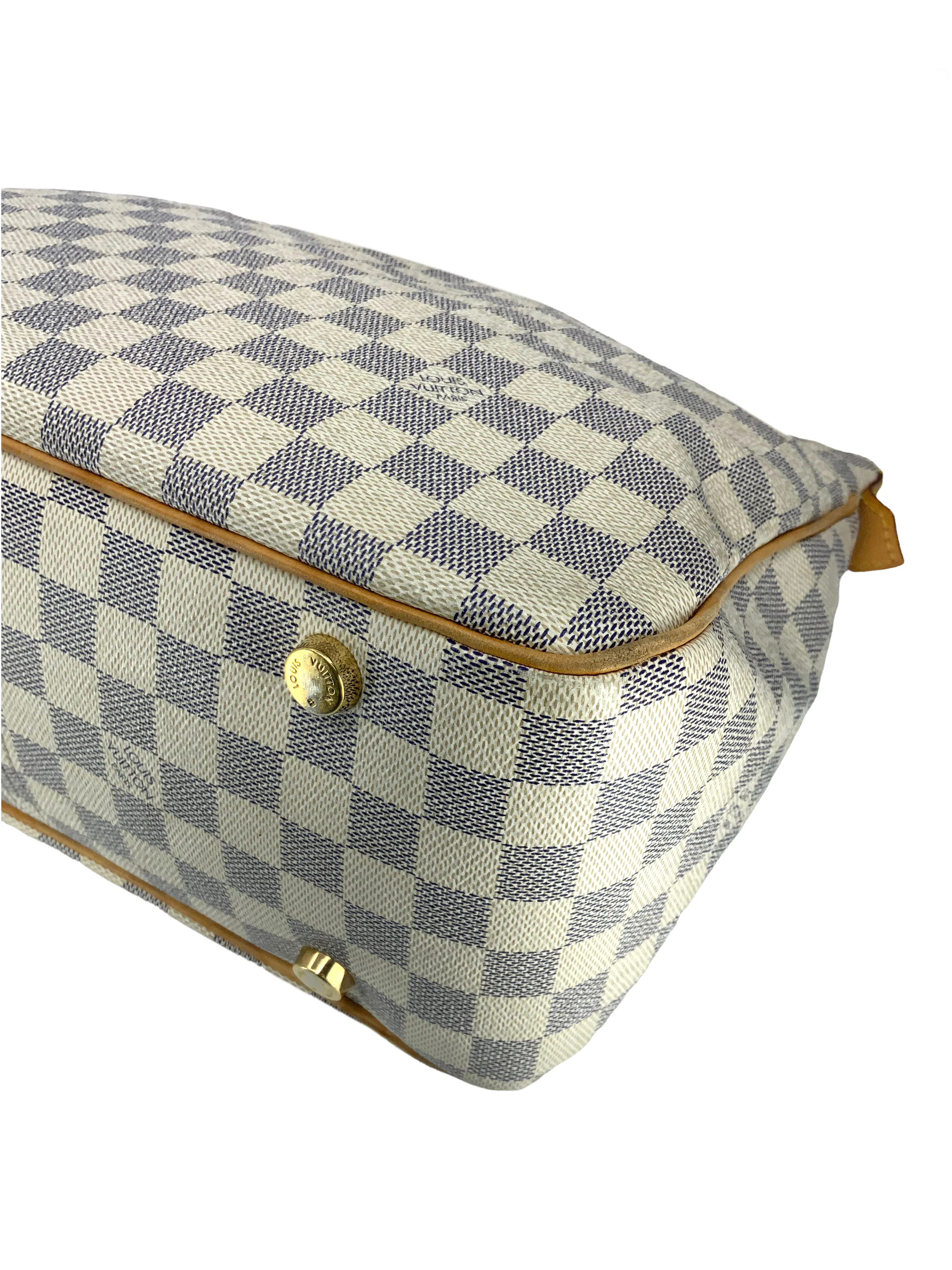 Louis Vuitton Damier Azur Figheri PM Handbag