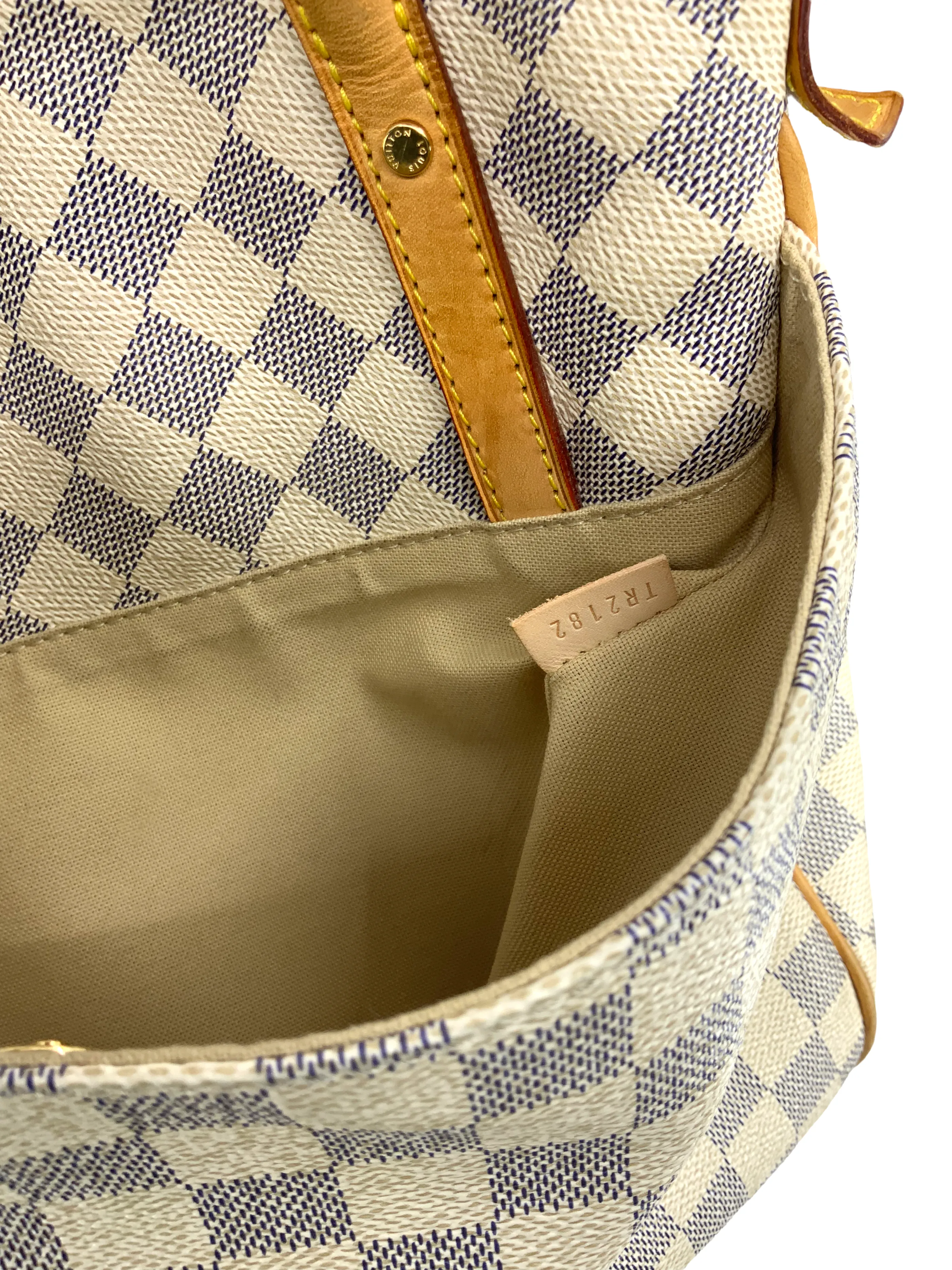 Louis Vuitton Damier Azur Figheri PM Handbag