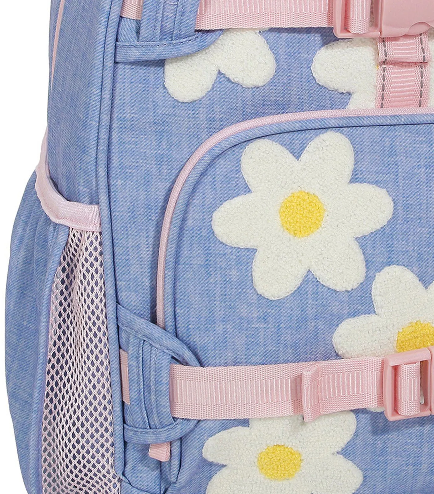 Mackenzie Blue Daisies Backpack and Lunch Collection