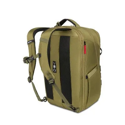 New - SWISSGEAR 45L Travel Backpack with RFID Blocking Pocket - Olive Branch