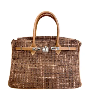 Plage Tweed Chocolate Large