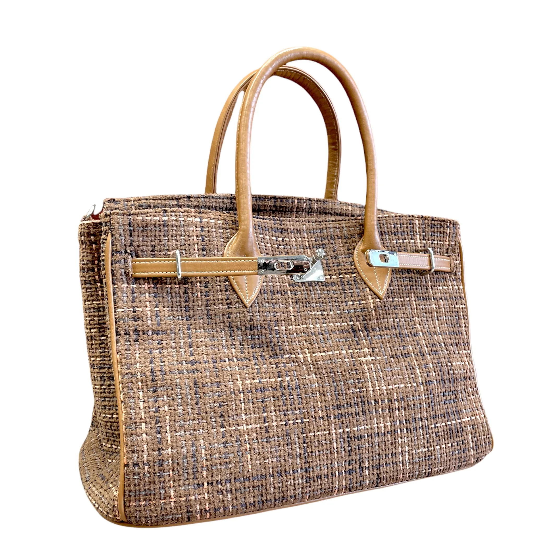 Plage Tweed Chocolate Large