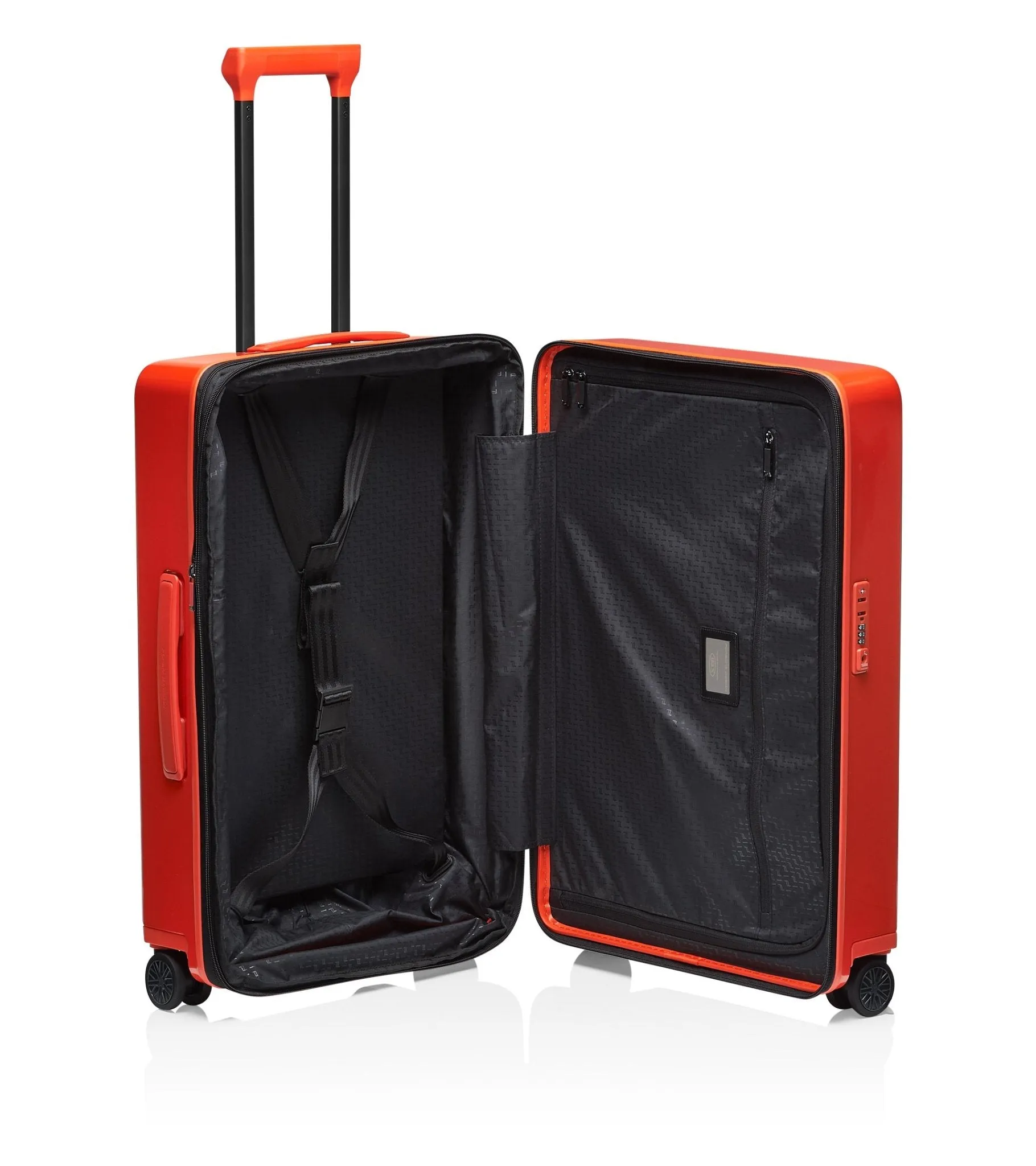 PORSCHE DESIGN Roadster Hardcase 69cm 4W Medium Trolley | Lava Orange