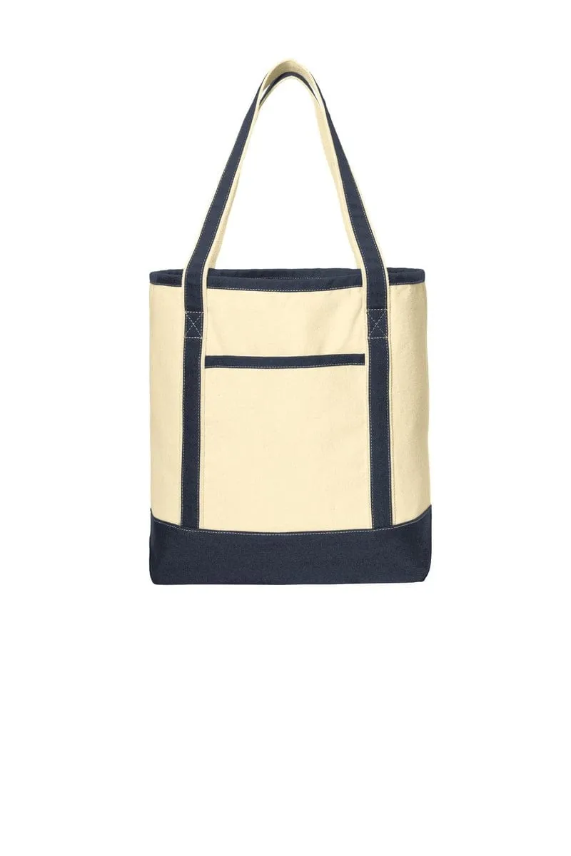 Port Authority ®  Large Cotton Canvas Boat Tote. BG413