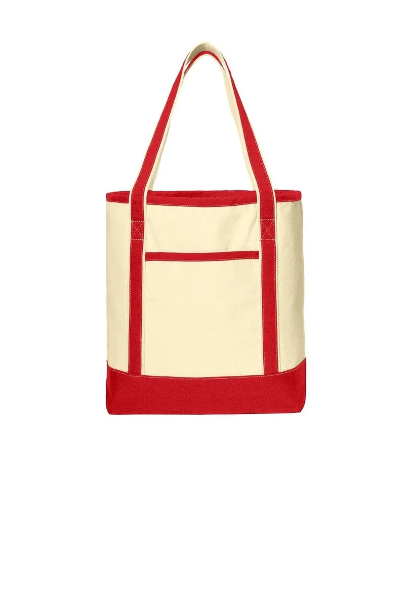 Port Authority ®  Large Cotton Canvas Boat Tote. BG413