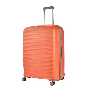 Rock Sunwave 79cm Large Expander Hardsided Luggage - Peach