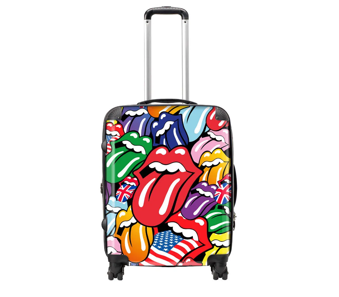 Rocksax The Rolling Stones Travel Bag Luggage - Tongues