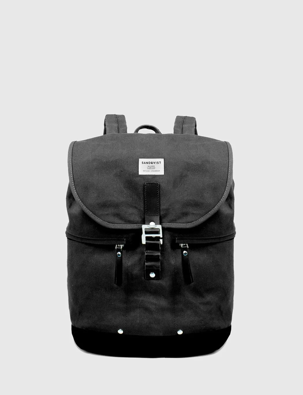 Sandqvist Gary Backpack (Canvas) - Black