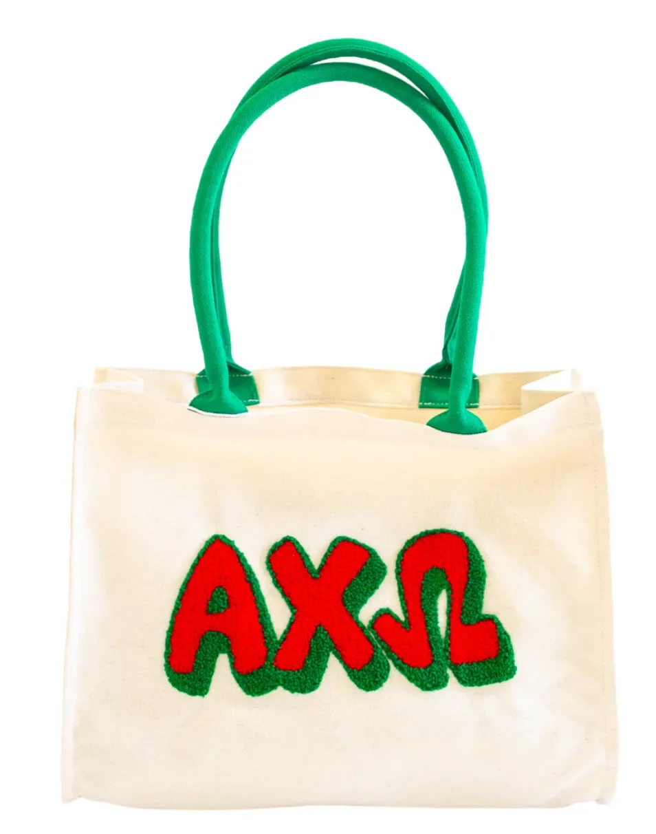 Sorority Chenille Tote