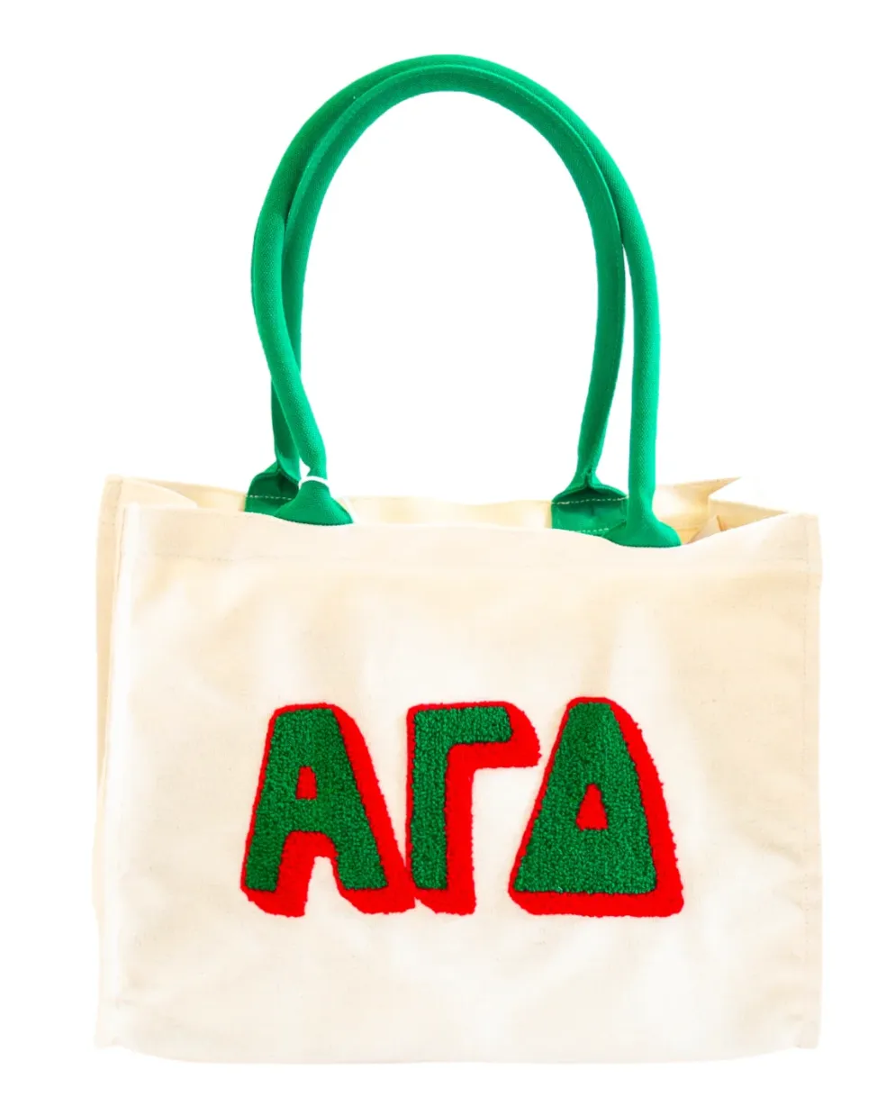 Sorority Chenille Tote