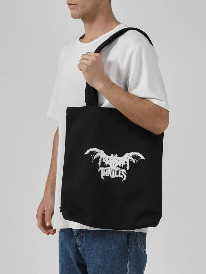 Speed Kills Tote Bag - Black