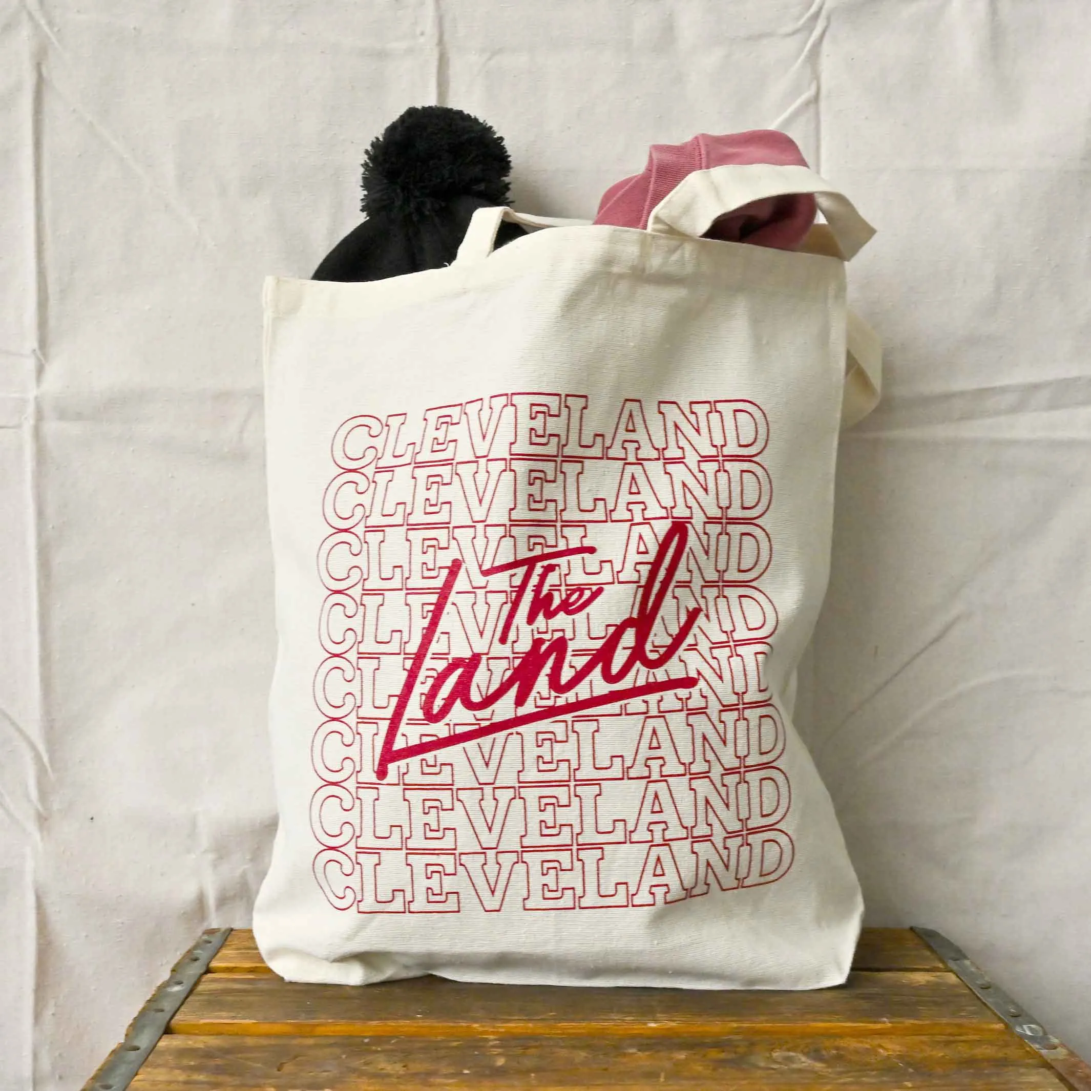 The Land CLEVELAND Repeat - TOTE BAG