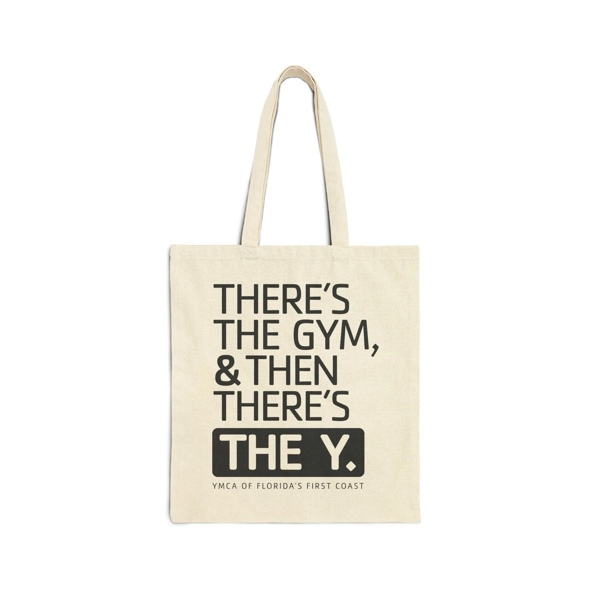 There's the Y Cotton Canvas Tote Bag