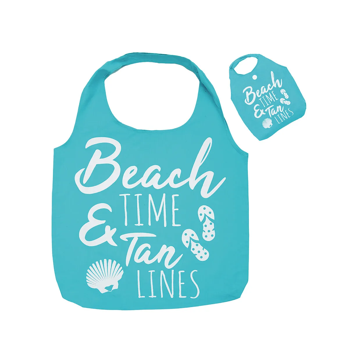 Turquoise Beach Bags, Asst. of 4