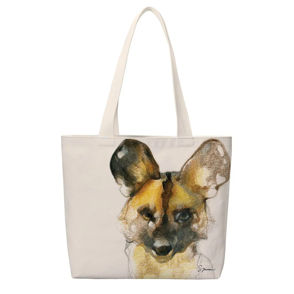 [TUS-545] Wild Dog Sketch Totes