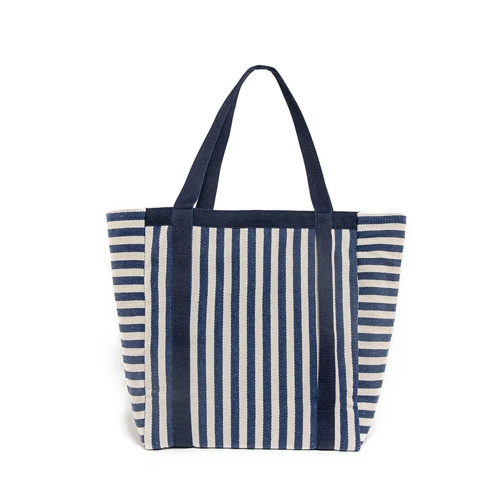 Valerie Hat Beach Bag Indigo